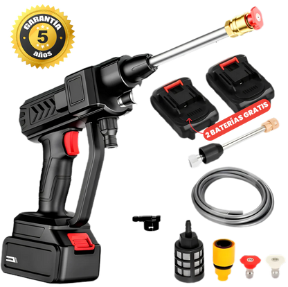 PROMOCION 50%OFF SOLO HOY - HIDROLAVADORA WATERJET PRO - 2 BATERIA + 7 ITENS DE REGALLO