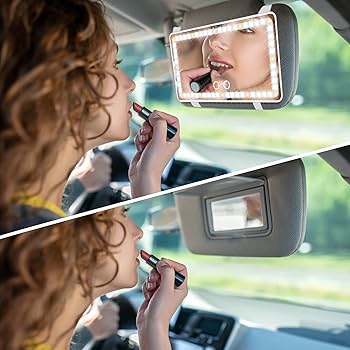 ESPEJO LED PREMIUM PARA COCHE 3 MODOS - 50% OFF